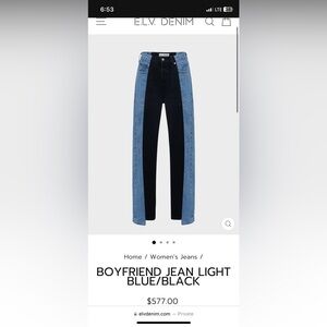 E.L.V.Denim jeans